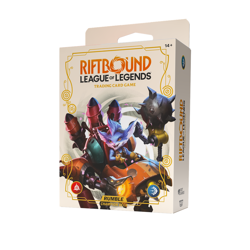 Riftbound: League of Legends Spiritforged TCG: Champion Deck - Rumble, English Edition
